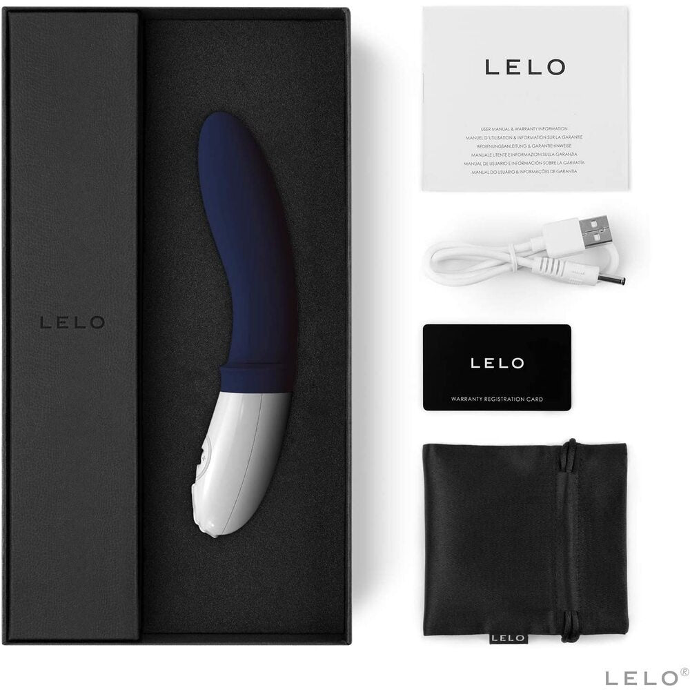 Vibrators, Sex Toy Kits and Sex Toys at Cloud9Adults - Lelo Billy 2 Deep Blue Luxury Rechargeable Prostate Massager - Buy Sex Toys Online