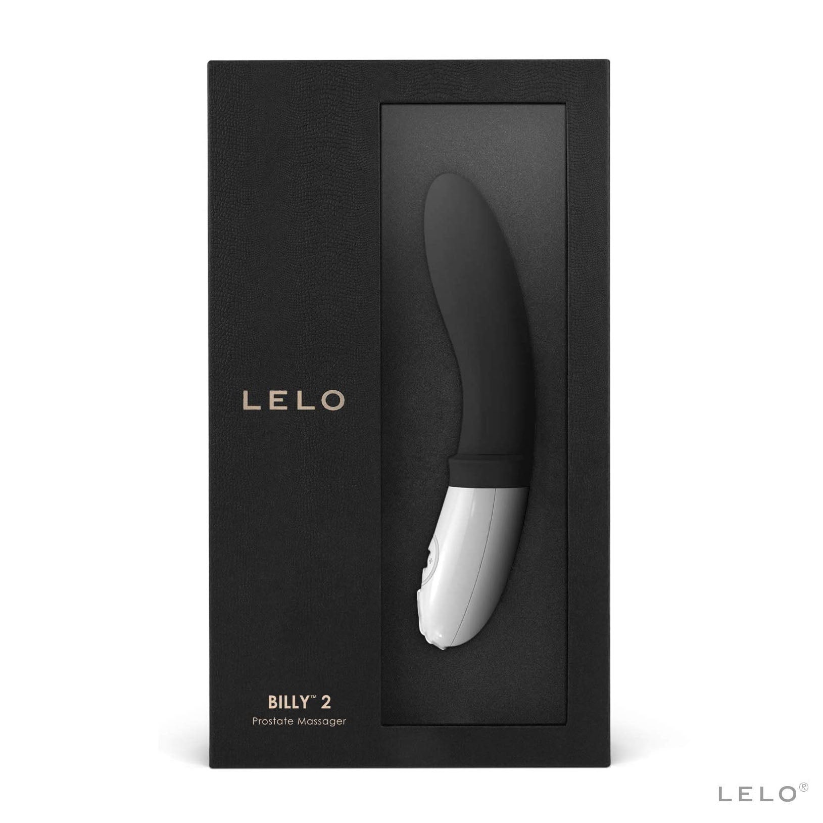 Vibrators, Sex Toy Kits and Sex Toys at Cloud9Adults - Lelo Billy 2 Deep Black Luxury Rechargeable Prostate Massager - Buy Sex Toys Online