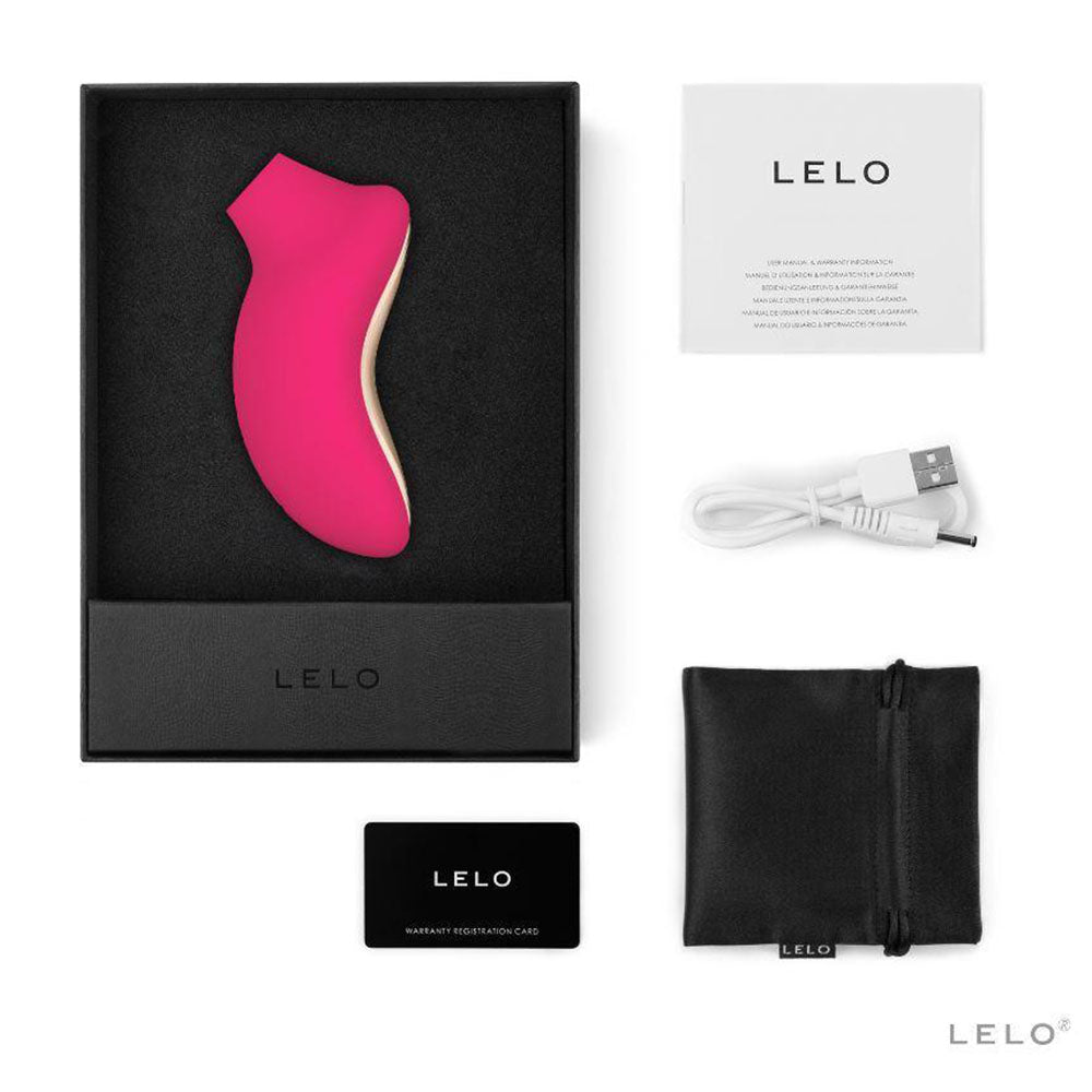 Vibrators, Sex Toy Kits and Sex Toys at Cloud9Adults - Lelo Sona Cerise Clitoral Masager - Buy Sex Toys Online