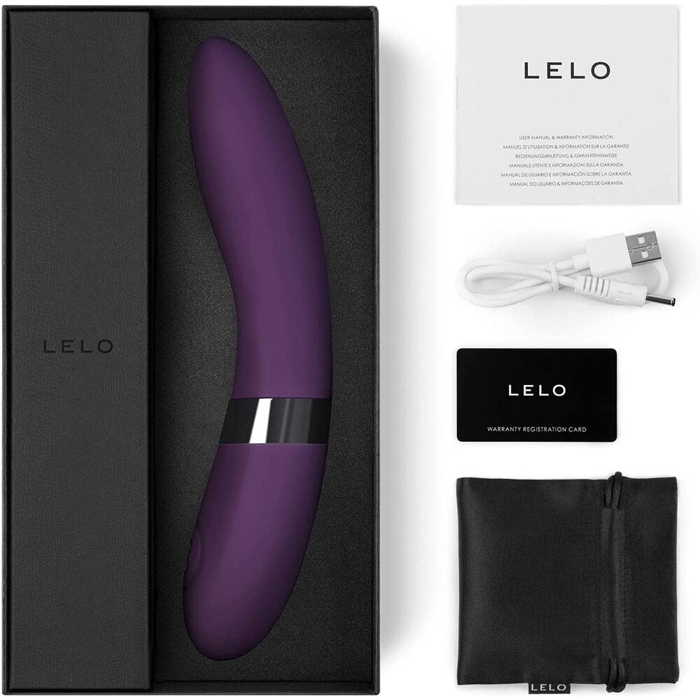 Vibrators, Sex Toy Kits and Sex Toys at Cloud9Adults - Lelo Elise 2 Plum Vibrator - Buy Sex Toys Online