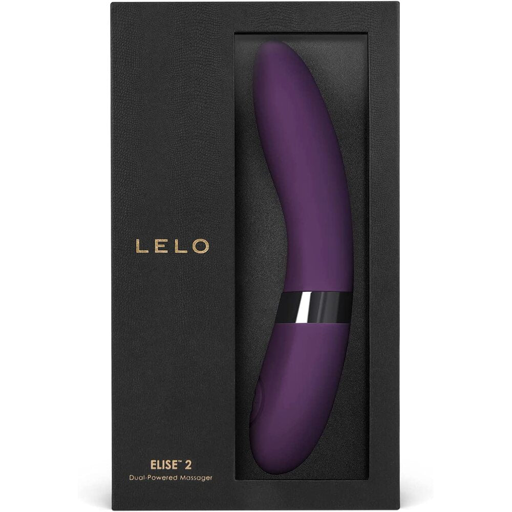 Vibrators, Sex Toy Kits and Sex Toys at Cloud9Adults - Lelo Elise 2 Plum Vibrator - Buy Sex Toys Online