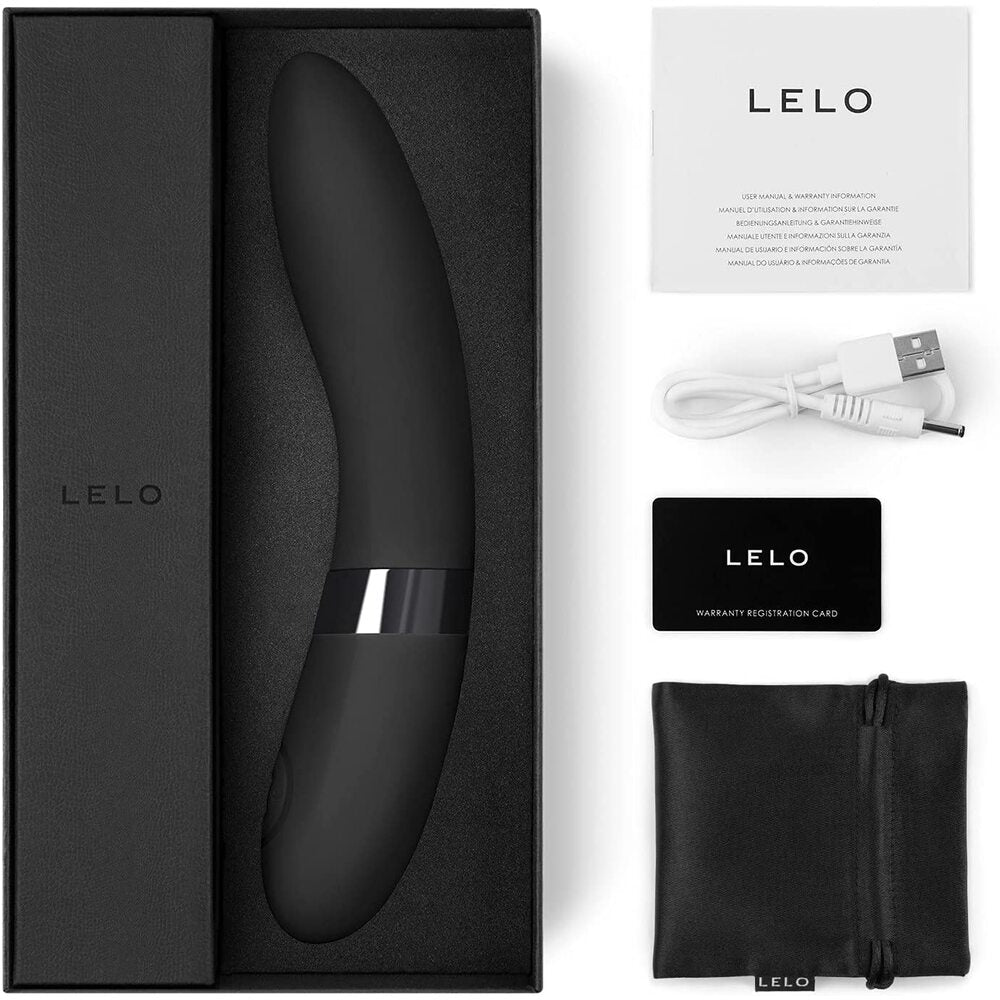 Vibrators, Sex Toy Kits and Sex Toys at Cloud9Adults - Lelo Elise 2 Dual Powered G Spot Vibrator Black - Buy Sex Toys Online