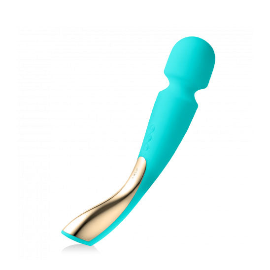 Vibrators, Sex Toy Kits and Sex Toys at Cloud9Adults - Lelo Smart Wand 2 Large Aqua - Buy Sex Toys Online