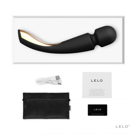 Vibrators, Sex Toy Kits and Sex Toys at Cloud9Adults - Lelo Smart Wand 2 Large Black - Buy Sex Toys Online