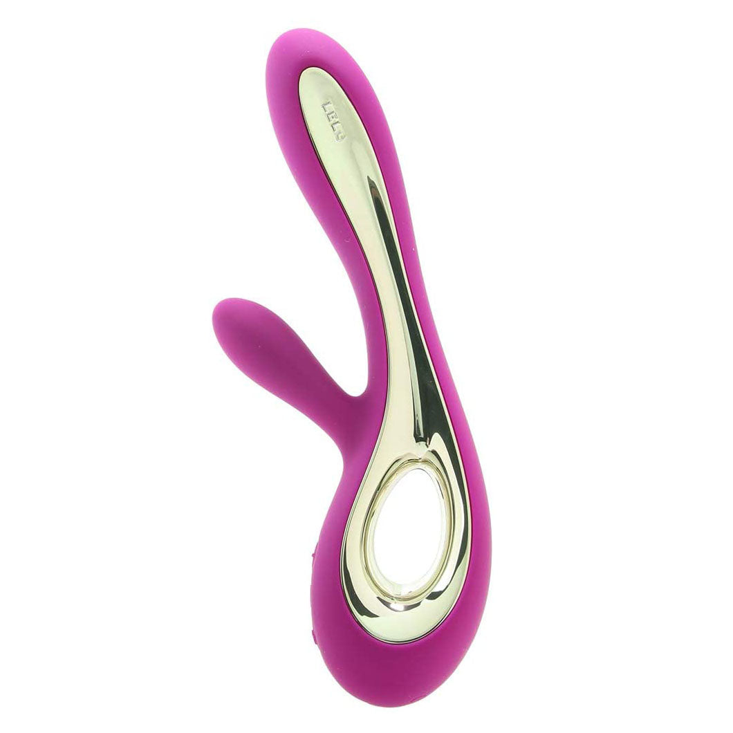 Vibrators, Sex Toy Kits and Sex Toys at Cloud9Adults - Lelo Soraya 2 Dual Rabbit Vibrator Deep Rose - Buy Sex Toys Online