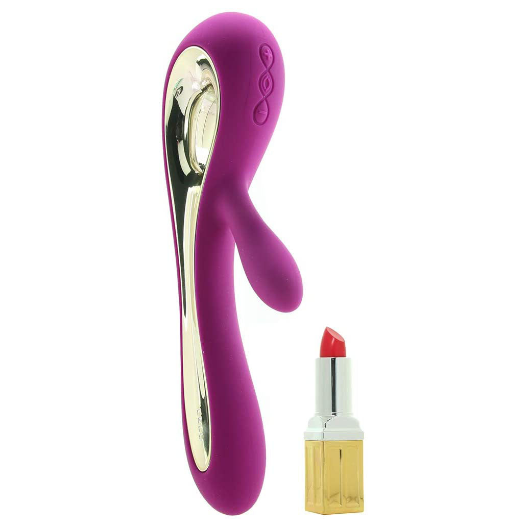 Vibrators, Sex Toy Kits and Sex Toys at Cloud9Adults - Lelo Soraya 2 Dual Rabbit Vibrator Deep Rose - Buy Sex Toys Online