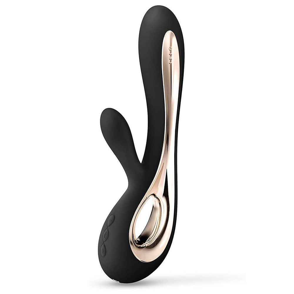 Vibrators, Sex Toy Kits and Sex Toys at Cloud9Adults - Lelo Soraya 2 Dual Rabbit Vibrator Black - Buy Sex Toys Online