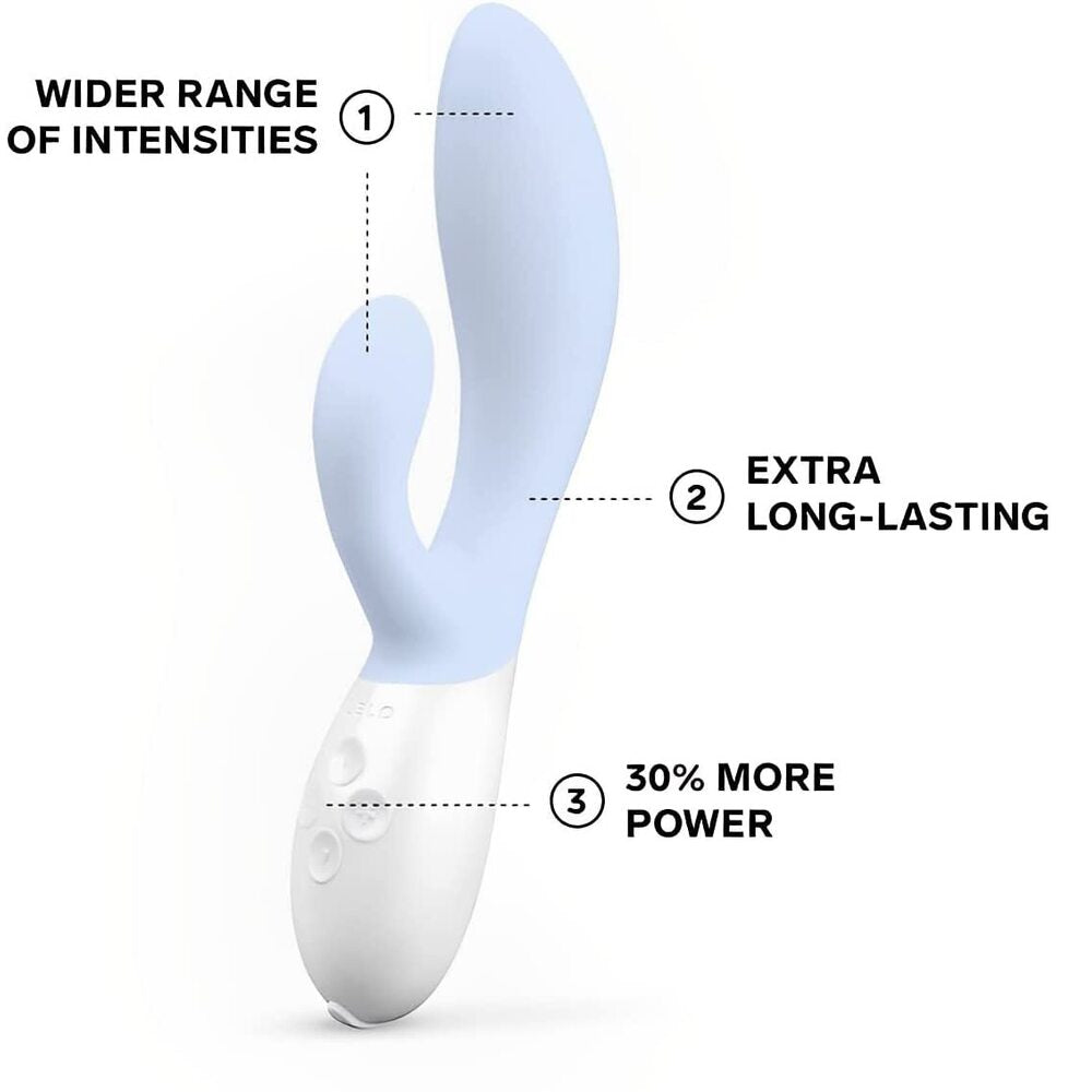 Vibrators, Sex Toy Kits and Sex Toys at Cloud9Adults - Lelo Ina 3 Dual Action Massager Seafoam - Buy Sex Toys Online