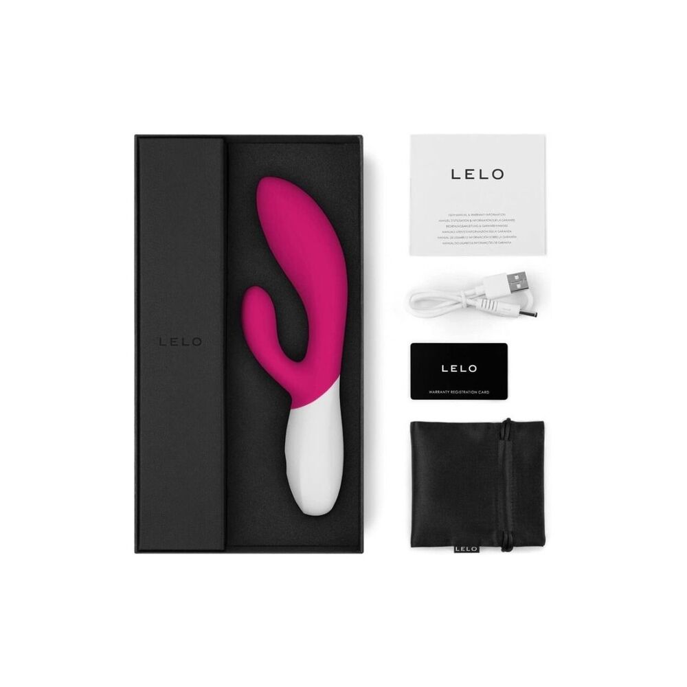 Vibrators, Sex Toy Kits and Sex Toys at Cloud9Adults - Lelo Ina Wave 2 Luxury Rechargeable Vibe Cerise - Buy Sex Toys Online