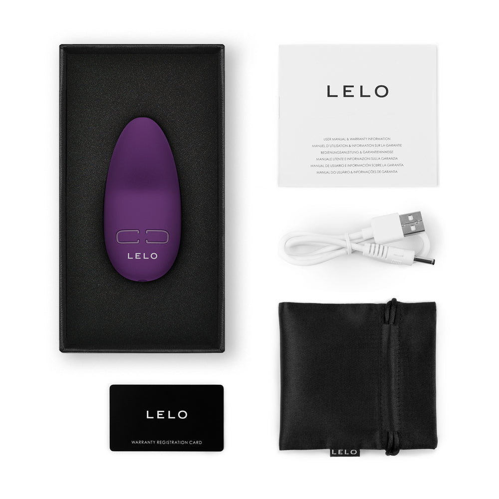 Vibrators, Sex Toy Kits and Sex Toys at Cloud9Adults - Lelo Lily 3 Dark Plum Petite Personal Massager - Buy Sex Toys Online