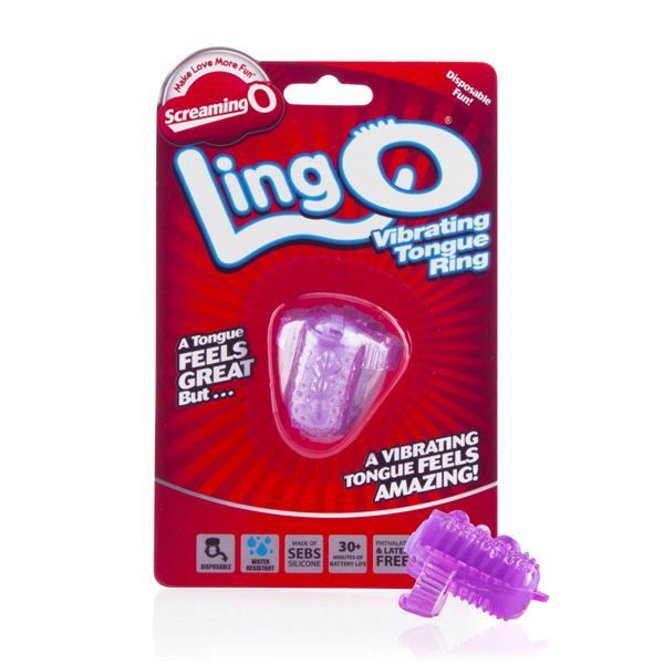 Vibrators, Sex Toy Kits and Sex Toys at Cloud9Adults - Screaming O LingO Tongue Vibrator - Buy Sex Toys Online