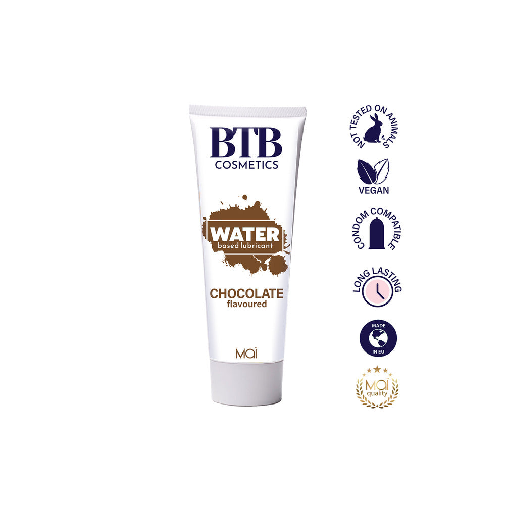 Vibrators, Sex Toy Kits and Sex Toys at Cloud9Adults - BTB Chocolate Flavoured Water Based Lubricant 100ml - Buy Sex Toys Online