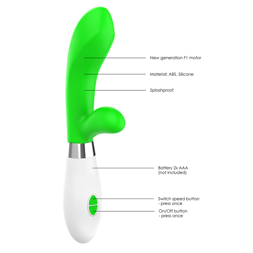 Vibrators, Sex Toy Kits and Sex Toys at Cloud9Adults - Luminous Achilles Ultra Soft Clit Stim Vibe Green - Buy Sex Toys Online