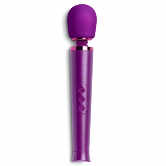 Vibrators, Sex Toy Kits and Sex Toys at Cloud9Adults - Le Wand Petite Rechargeable Vibrating Massager Dark Cherry - Buy Sex Toys Online