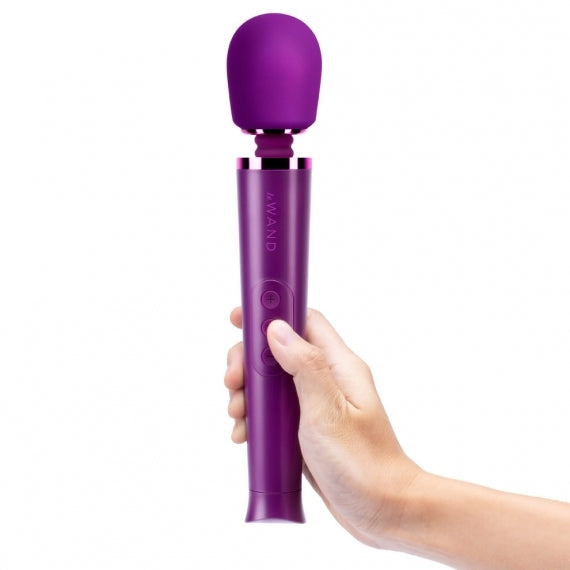 Vibrators, Sex Toy Kits and Sex Toys at Cloud9Adults - Le Wand Petite Rechargeable Vibrating Massager Dark Cherry - Buy Sex Toys Online