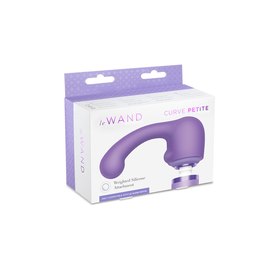 Vibrators, Sex Toy Kits and Sex Toys at Cloud9Adults - Le Wand Curve Weighted Silicone Petite Wand Attachment - Buy Sex Toys Online