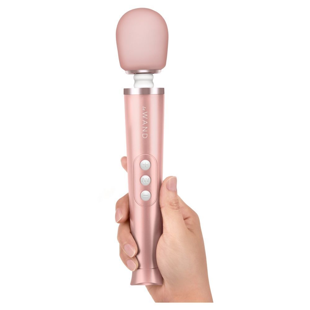 Vibrators, Sex Toy Kits and Sex Toys at Cloud9Adults - Le Wand Petite Gold Travel Rechargeable Wand - Buy Sex Toys Online