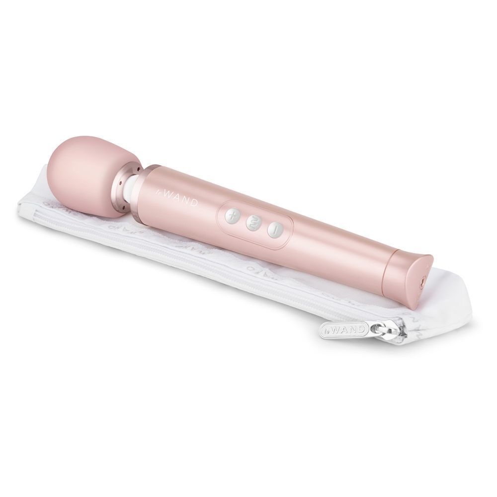 Vibrators, Sex Toy Kits and Sex Toys at Cloud9Adults - Le Wand Petite Gold Travel Rechargeable Wand - Buy Sex Toys Online