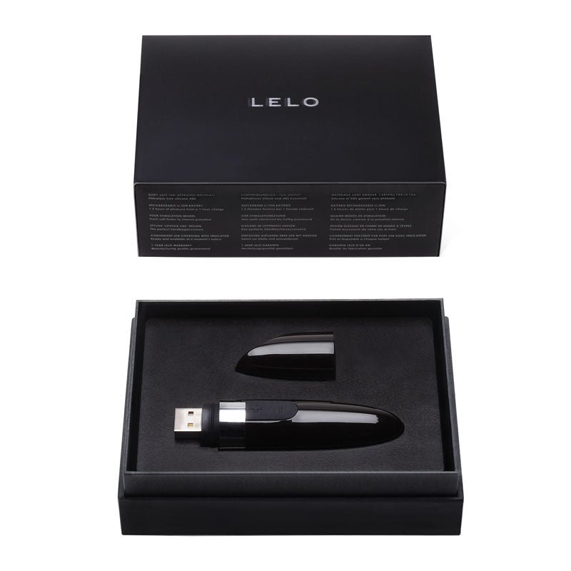 Vibrators, Sex Toy Kits and Sex Toys at Cloud9Adults - Lelo Mia Version 2 Black USB Luxury Rechargeable Vibrator - Buy Sex Toys Online