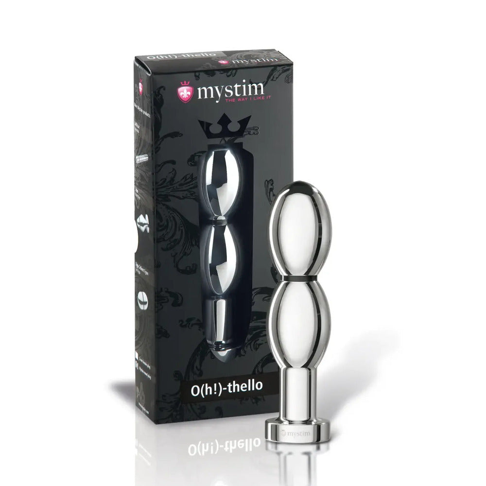 Vibrators, Sex Toy Kits and Sex Toys at Cloud9Adults - MyStim Oh Thello EStim Aluminium Dildo - Buy Sex Toys Online