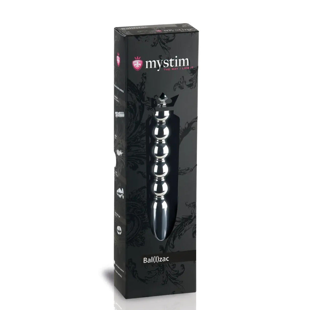 Vibrators, Sex Toy Kits and Sex Toys at Cloud9Adults - MyStim Ballzac Aluminium Dildo - Buy Sex Toys Online