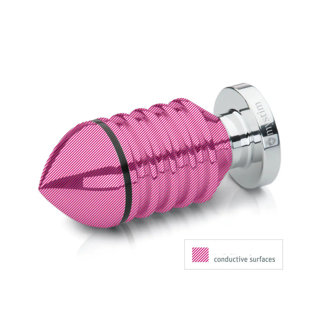 Vibrators, Sex Toy Kits and Sex Toys at Cloud9Adults - MyStim Hector Helix Large Aluminium Butt Plug - Buy Sex Toys Online