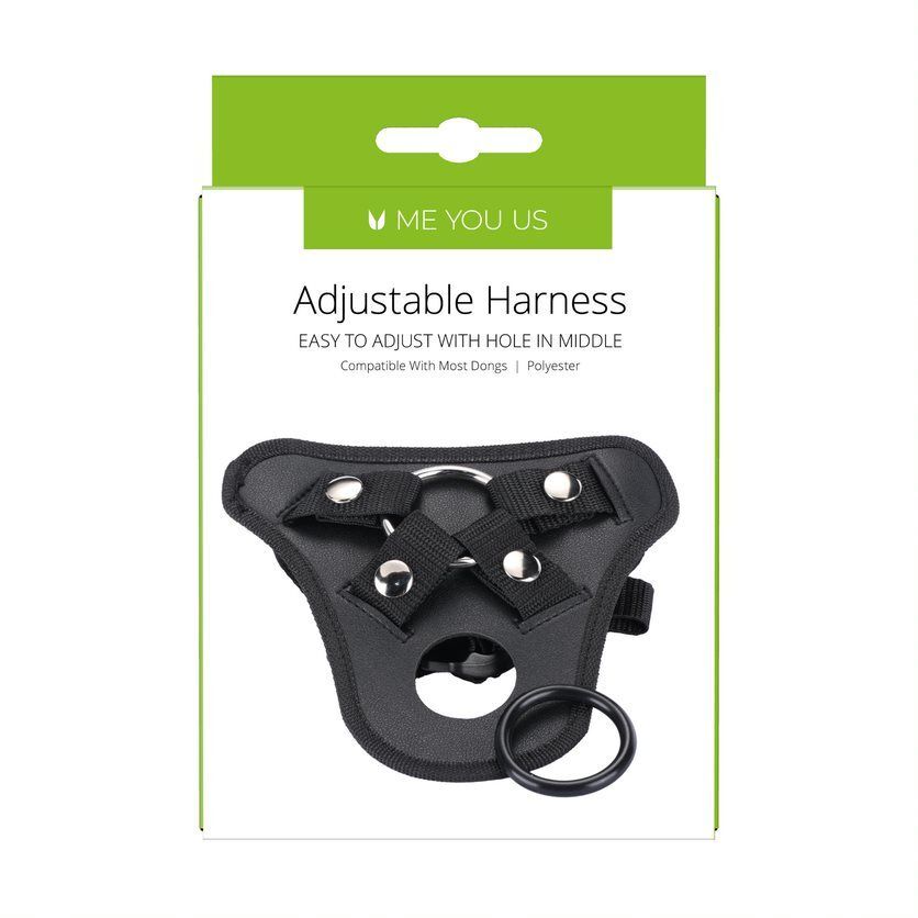 Vibrators, Sex Toy Kits and Sex Toys at Cloud9Adults - Me You Us Adjustable Harness Black - Buy Sex Toys Online