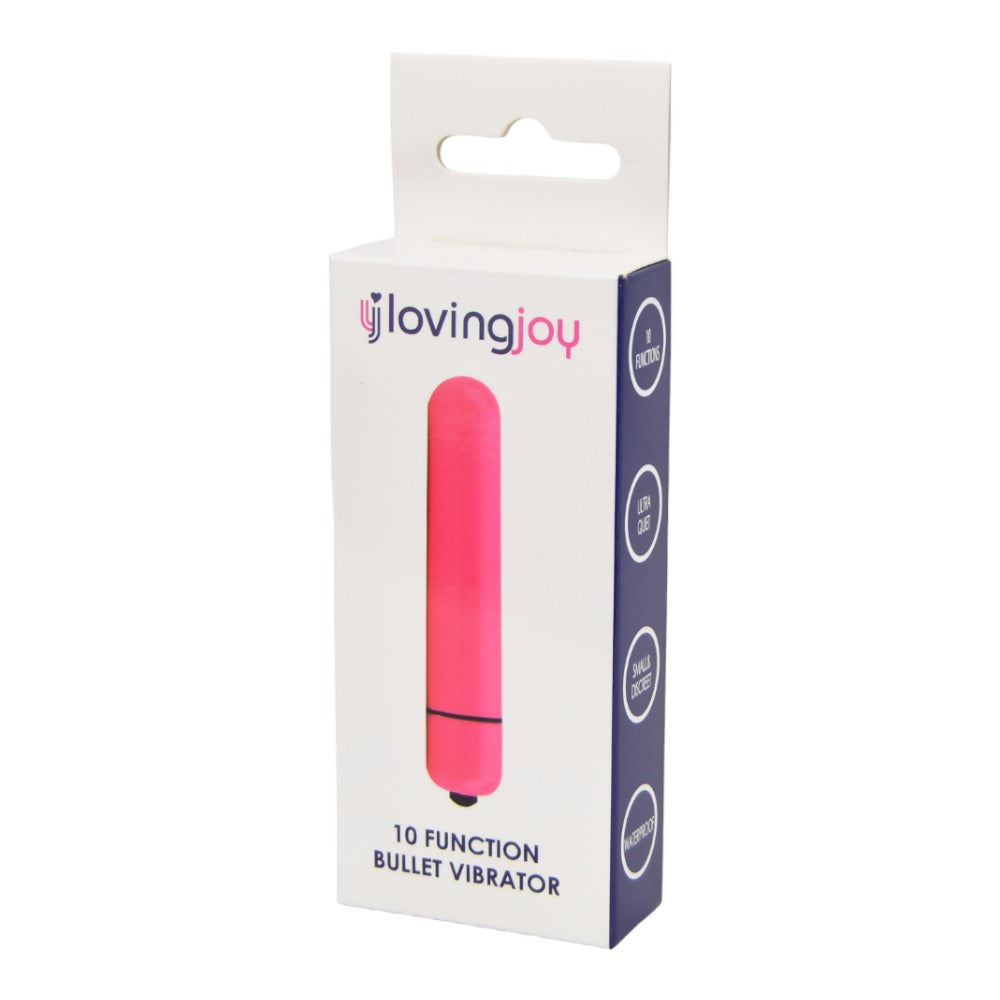 Vibrators, Sex Toy Kits and Sex Toys at Cloud9Adults - Loving Joy 10 Function Pink Bullet Vibrator - Buy Sex Toys Online