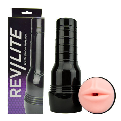 Vibrators, Sex Toy Kits and Sex Toys at Cloud9Adults - Rev-Lite Realistic Mouth Male Masturbator - Buy Sex Toys Online