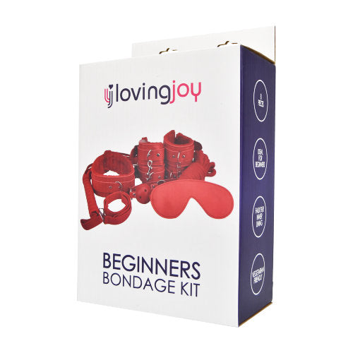 Vibrators, Sex Toy Kits and Sex Toys at Cloud9Adults - Loving Joy Beginner's Bondage Kit Red (8 Piece) - Buy Sex Toys Online