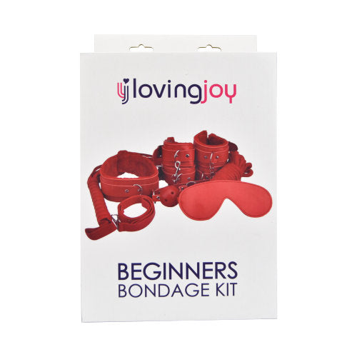 Vibrators, Sex Toy Kits and Sex Toys at Cloud9Adults - Loving Joy Beginner's Bondage Kit Red (8 Piece) - Buy Sex Toys Online