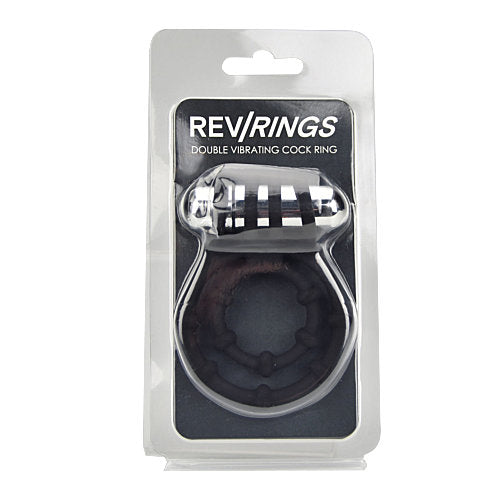 Vibrators, Sex Toy Kits and Sex Toys at Cloud9Adults - Rev-Rings Double Vibrating Cock Ring - Buy Sex Toys Online