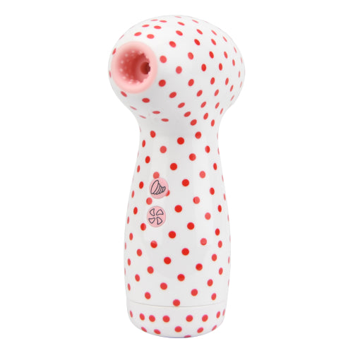 Vibrators, Sex Toy Kits and Sex Toys at Cloud9Adults - Loving Joy 2 in 1 Suction Vibrator Polka Dot - Buy Sex Toys Online