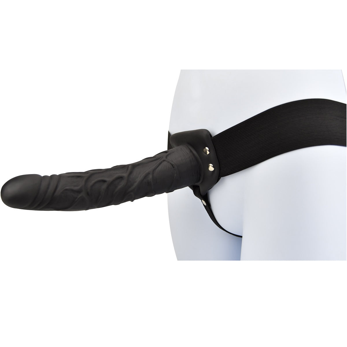 Vibrators, Sex Toy Kits and Sex Toys at Cloud9Adults - Loving Joy 9 Inch Hollow Strap On Black - Buy Sex Toys Online