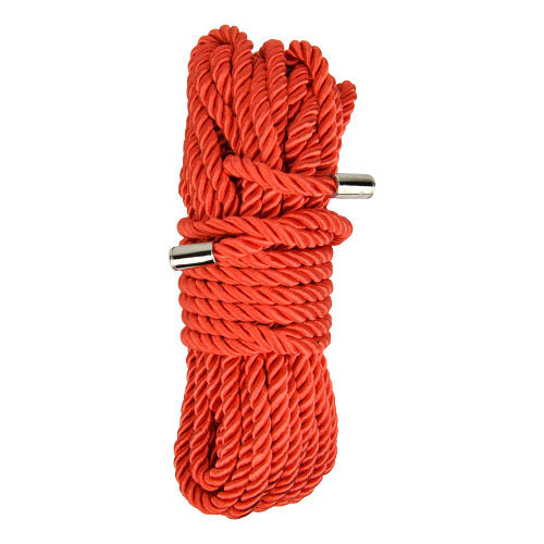 Vibrators, Sex Toy Kits and Sex Toys at Cloud9Adults - Bound to Please Silky Bondage Rope 10m Red - Buy Sex Toys Online