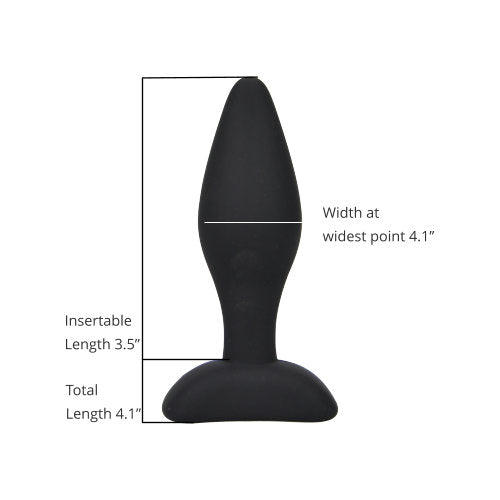 Vibrators, Sex Toy Kits and Sex Toys at Cloud9Adults - Loving Joy Silicone Anal Plug Medium - Buy Sex Toys Online