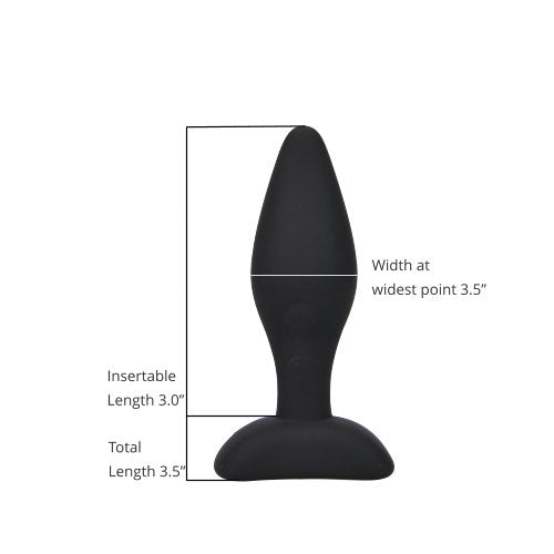 Vibrators, Sex Toy Kits and Sex Toys at Cloud9Adults - Loving Joy Silicone Anal Plug Small - Buy Sex Toys Online