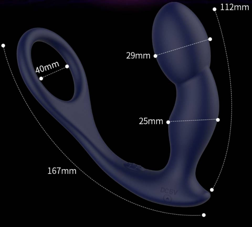 Vibrators, Sex Toy Kits and Sex Toys at Cloud9Adults - Rev-Pro Remote Controlled Silicone Prostate Massager - Buy Sex Toys Online