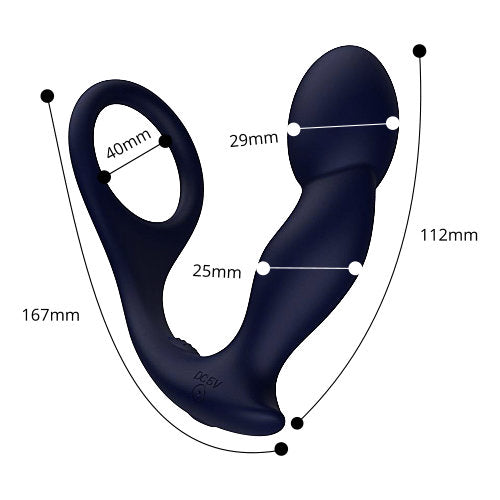 Vibrators, Sex Toy Kits and Sex Toys at Cloud9Adults - Rev-Pro Remote Controlled Silicone Prostate Massager - Buy Sex Toys Online