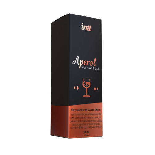 Vibrators, Sex Toy Kits and Sex Toys at Cloud9Adults - Intt Massage Gel Aperol Flavour - Buy Sex Toys Online