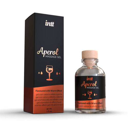 Vibrators, Sex Toy Kits and Sex Toys at Cloud9Adults - Intt Massage Gel Aperol Flavour - Buy Sex Toys Online