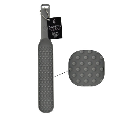 Vibrators, Sex Toy Kits and Sex Toys at Cloud9Adults - Bound to Please Silicone Spanking Paddle Grey - Buy Sex Toys Online