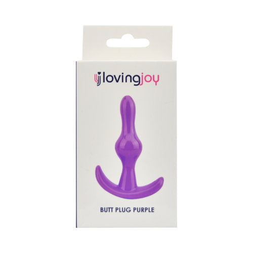 Vibrators, Sex Toy Kits and Sex Toys at Cloud9Adults - Loving Joy Butt Plug Purple - Buy Sex Toys Online