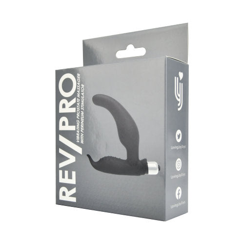 Vibrators, Sex Toy Kits and Sex Toys at Cloud9Adults - Rev-Pro Vibrating Prostate Massager with Perineum Stimulator - Buy Sex Toys Online