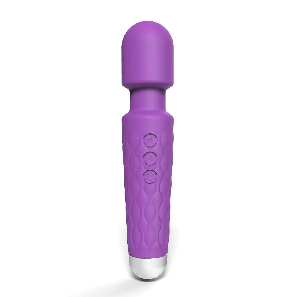 Vibrators, Sex Toy Kits and Sex Toys at Cloud9Adults - Loving Joy 20 Function Wand Vibrator Purple - Buy Sex Toys Online