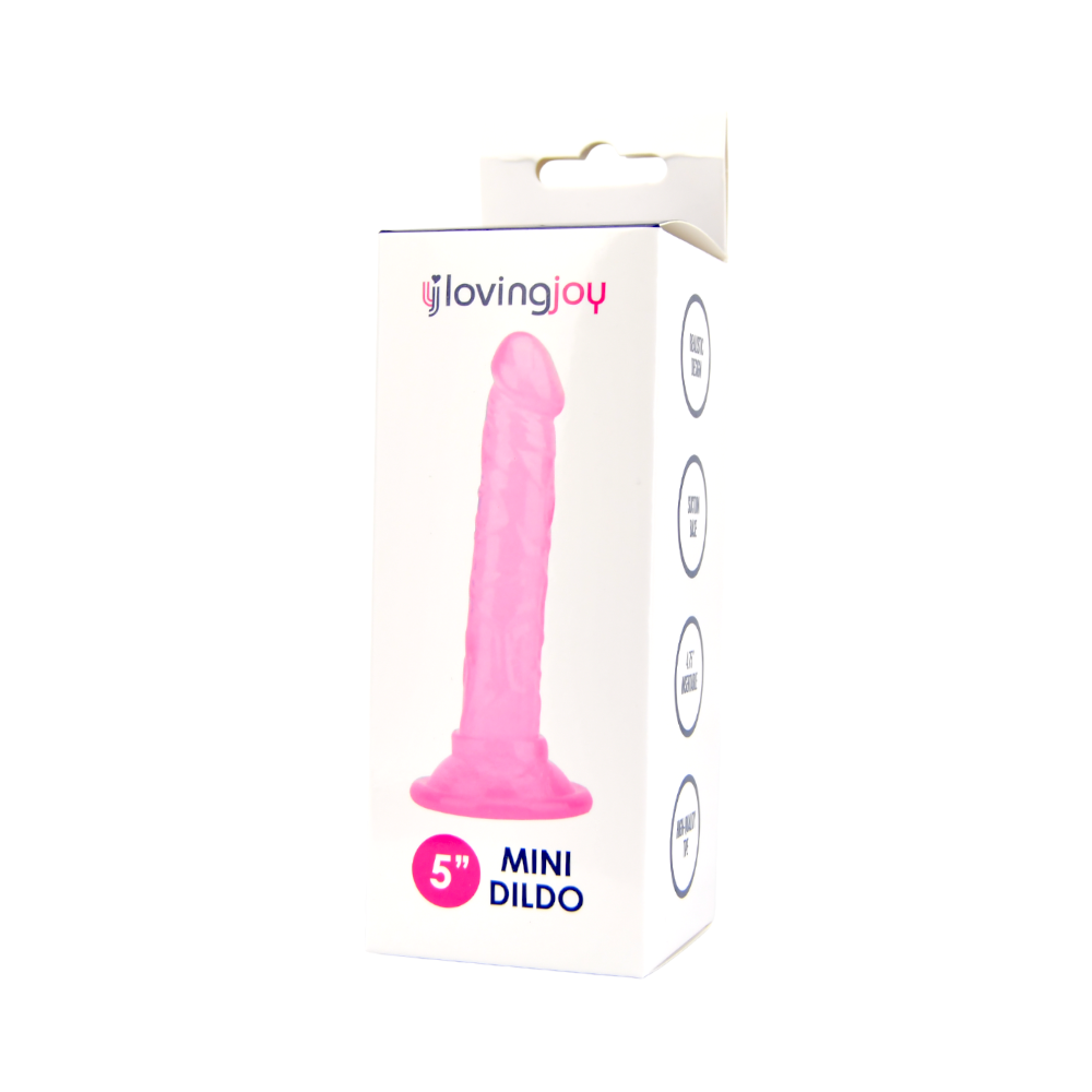Vibrators, Sex Toy Kits and Sex Toys at Cloud9Adults - Loving Joy 5 Inch Beginners Dildo Pink - Buy Sex Toys Online