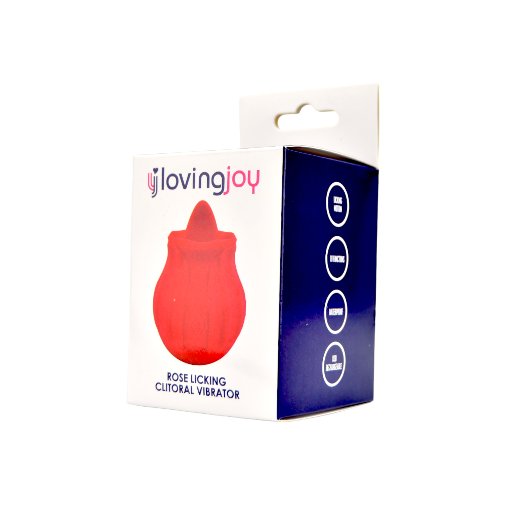 Vibrators, Sex Toy Kits and Sex Toys at Cloud9Adults - Loving Joy Rose Licking Clitoral Vibrator - Buy Sex Toys Online