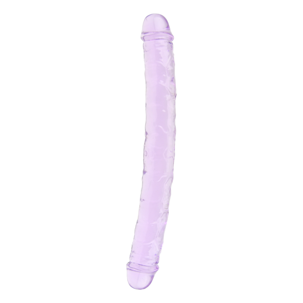 Vibrators, Sex Toy Kits and Sex Toys at Cloud9Adults - Loving Joy 12 Inch Double Dildo Purple - Buy Sex Toys Online