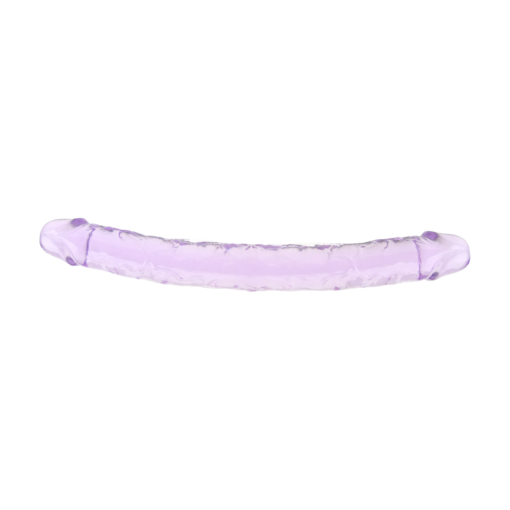 Vibrators, Sex Toy Kits and Sex Toys at Cloud9Adults - Loving Joy 12 Inch Double Dildo Purple - Buy Sex Toys Online