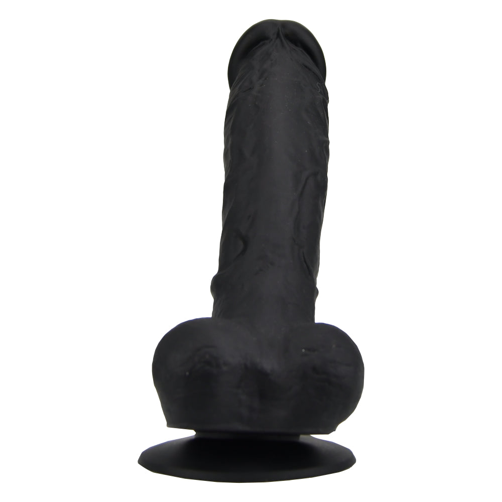 Vibrators, Sex Toy Kits and Sex Toys at Cloud9Adults - Loving Joy 9 Inch Realistic Silicone Dildo with Suction Cup and Balls Black - Buy Sex Toys Online